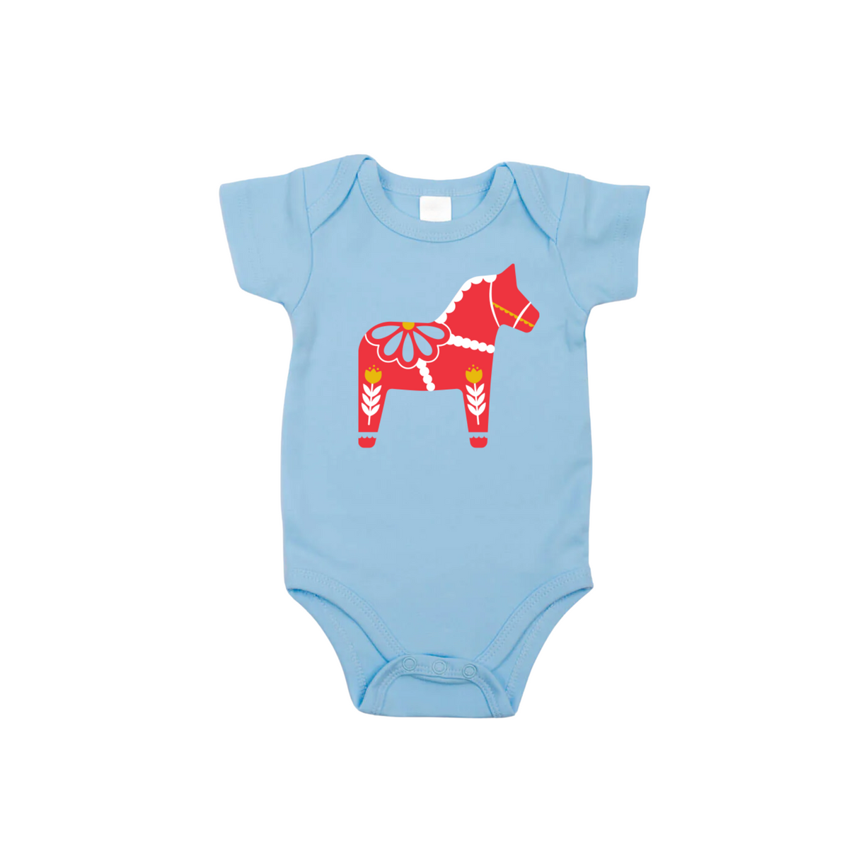 Dala Horse Baby Onesie