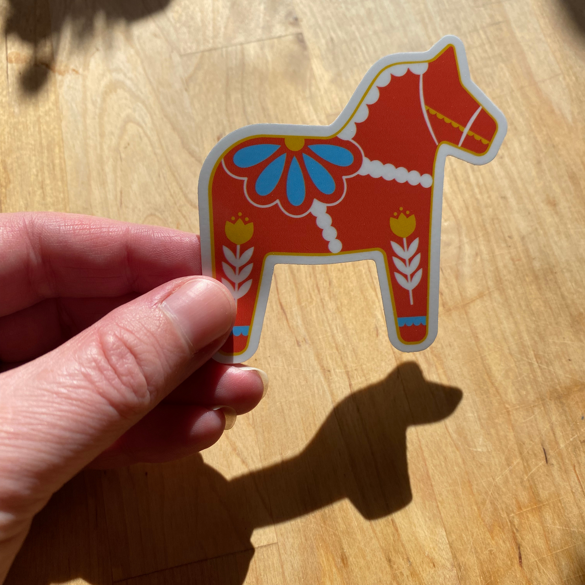 Dala Horse Vinyl Sticker