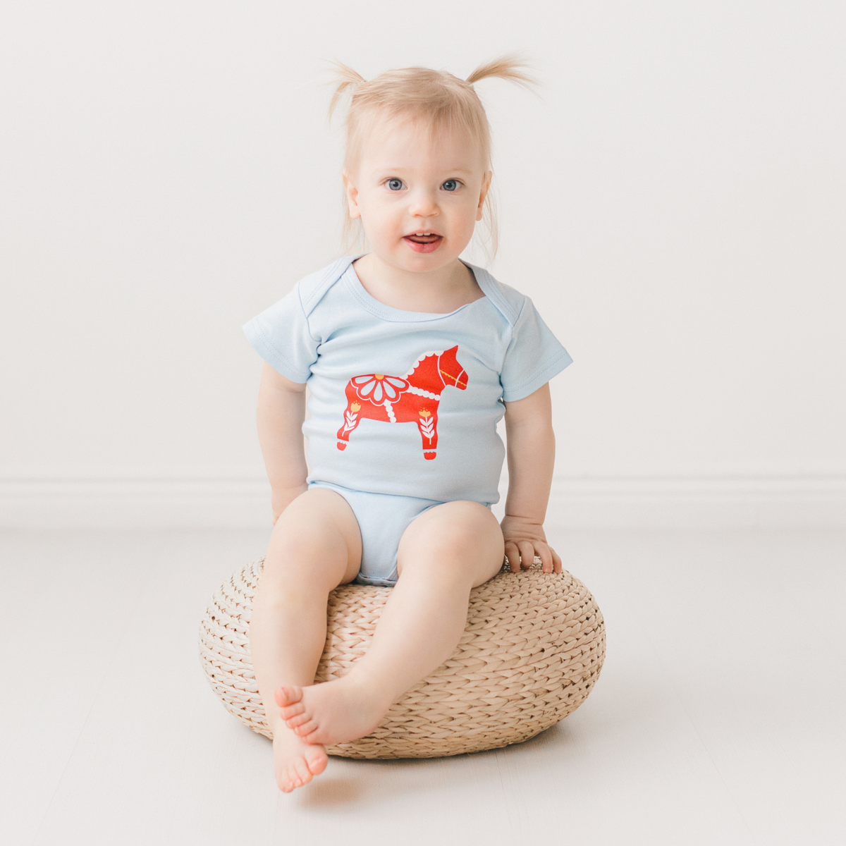 Dala Horse Baby Onesie