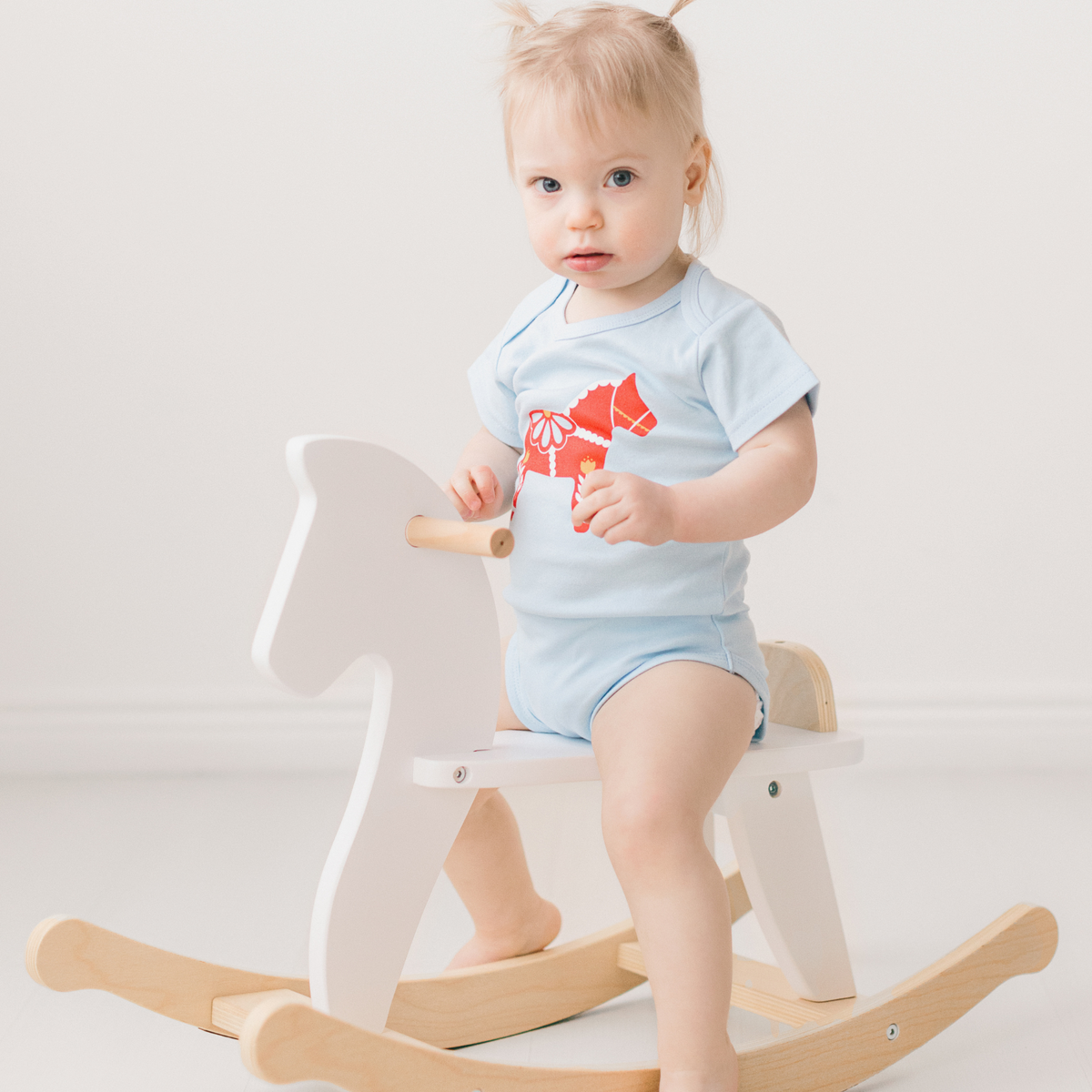 Dala Horse Baby Onesie