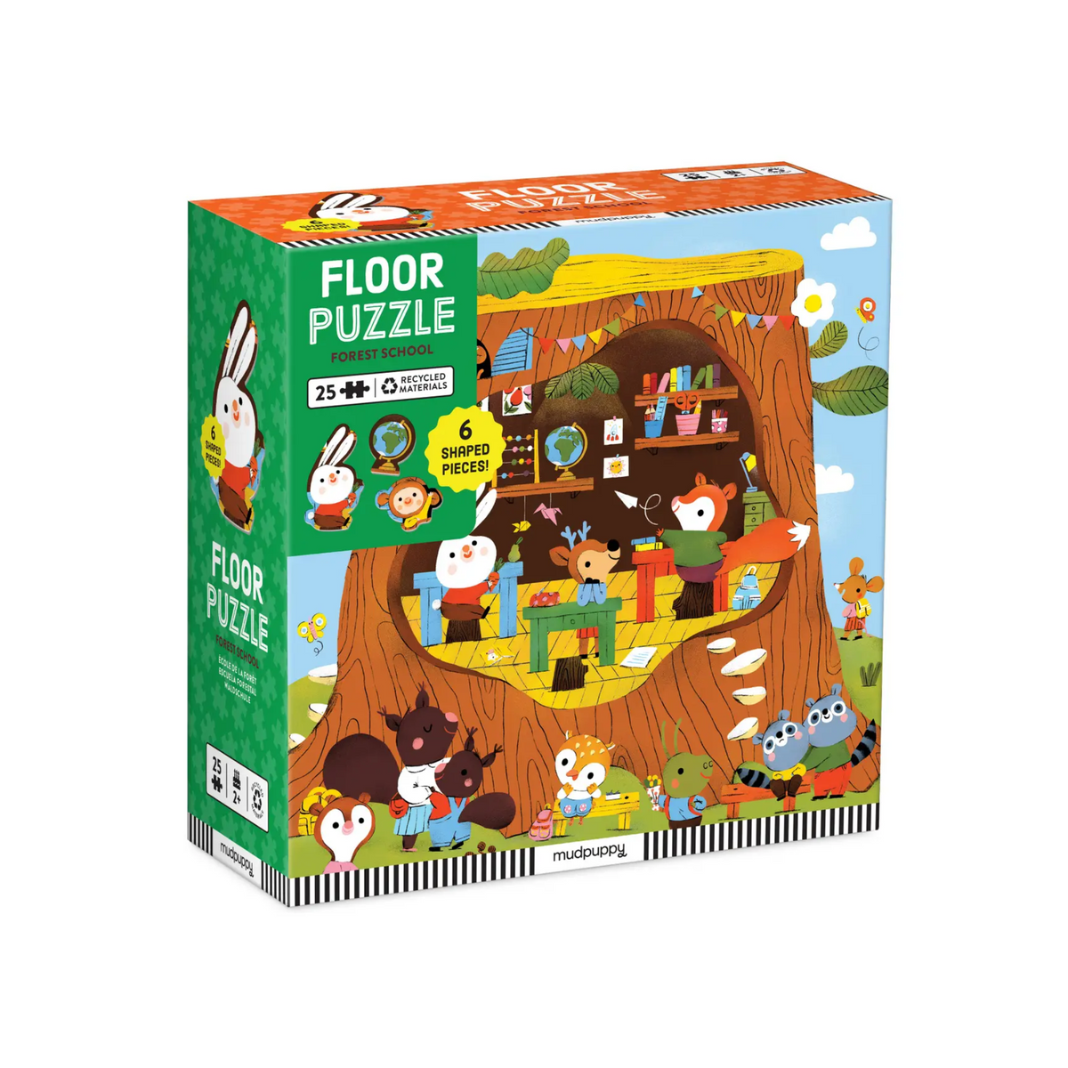 Forest School 25 Piece Floor Puzzle