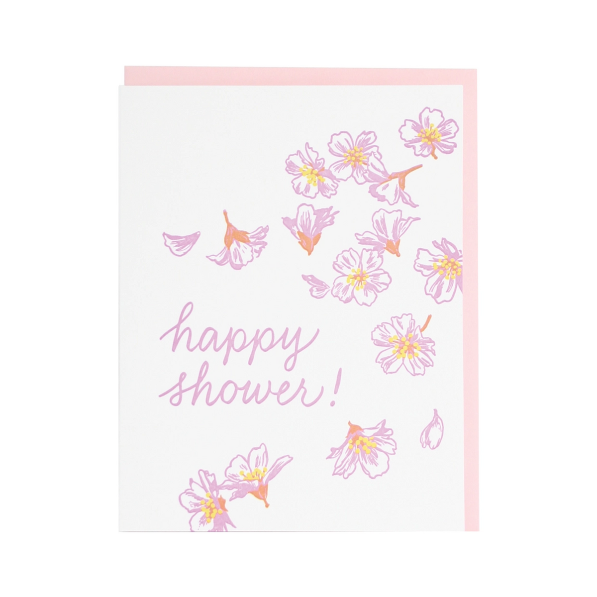 Blossoms Shower Card