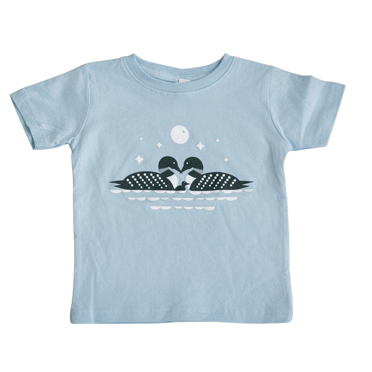 Loon Family Kid Tshirt