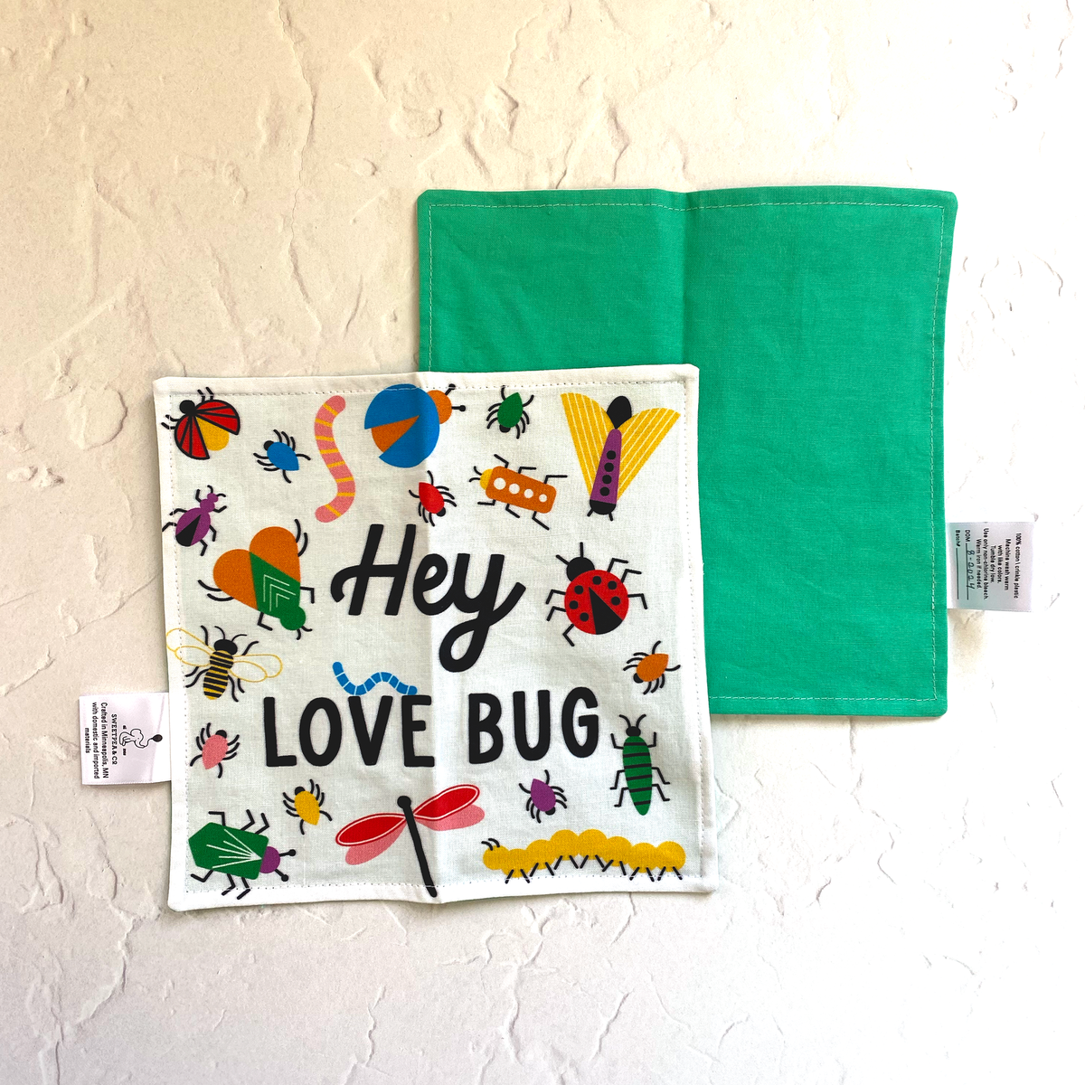 Love Bug Baby Crinkle Paper