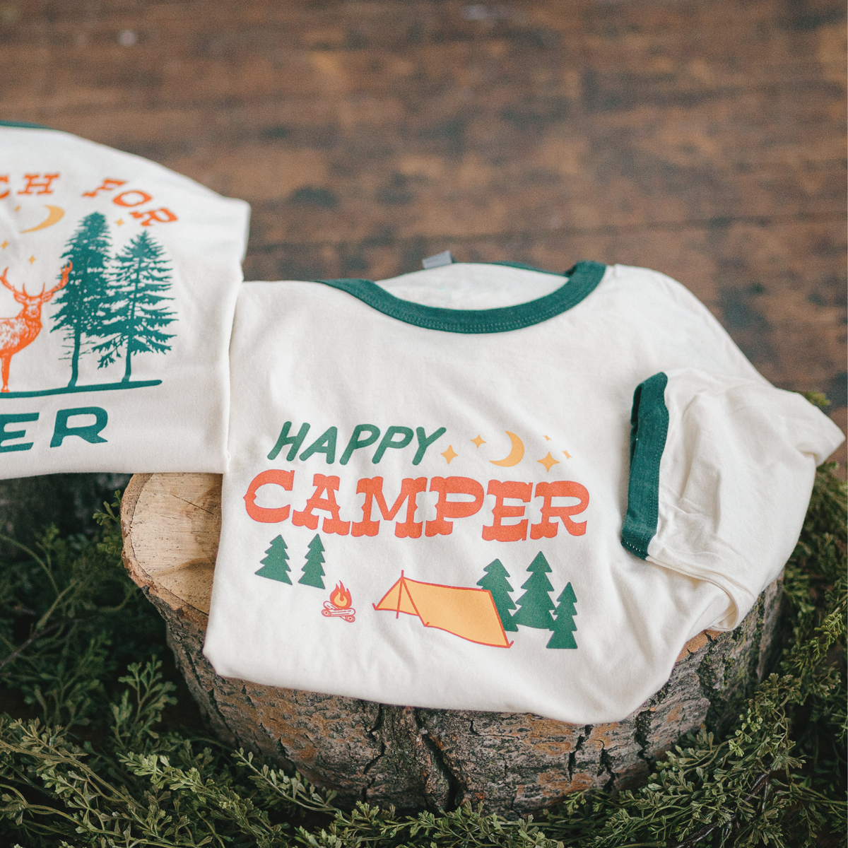 Happy Camper Adult T-Shirt