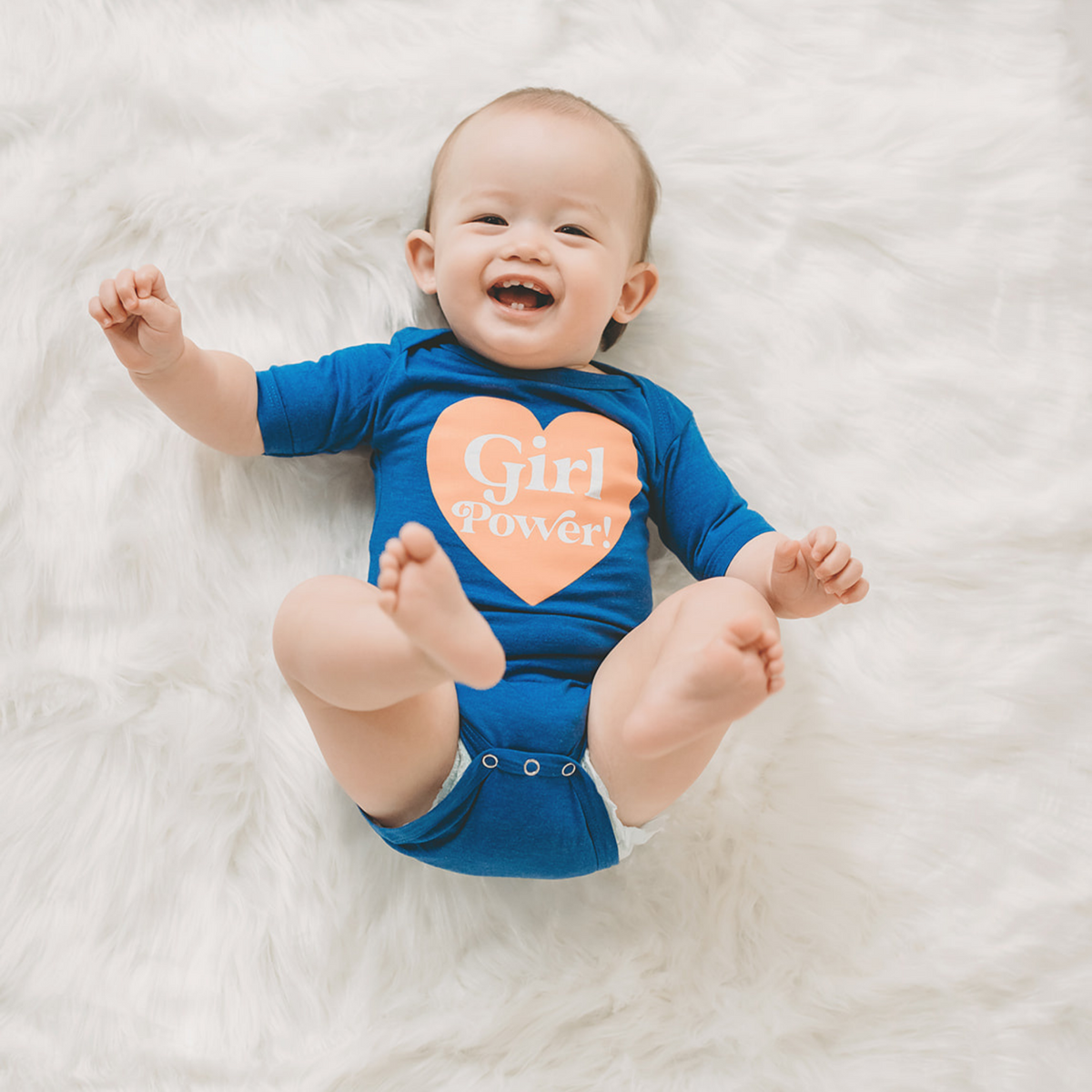 Girl Power baby bodysuit